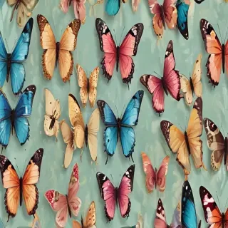 butterfly wall paper