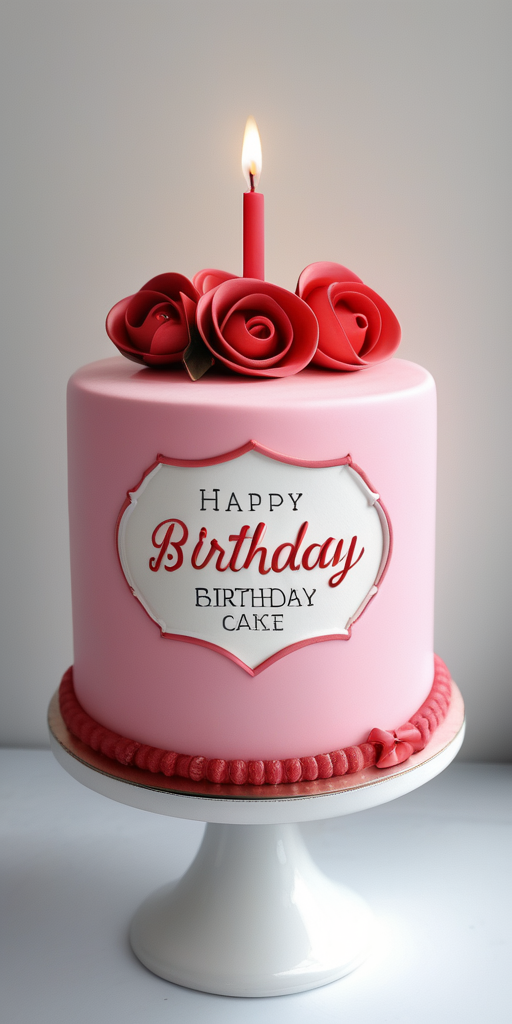 birthday cake with name edit