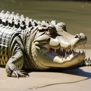 saltwater crocodile
