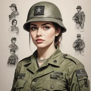 army drawings