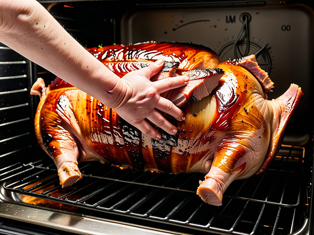 finishing pork butt in oven