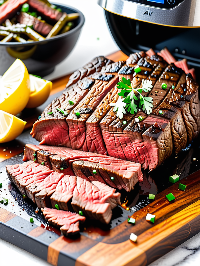 air fryer flat iron steak
