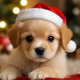 christmas puppy desktop backgrounds