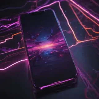 4k neon phone wallpaper