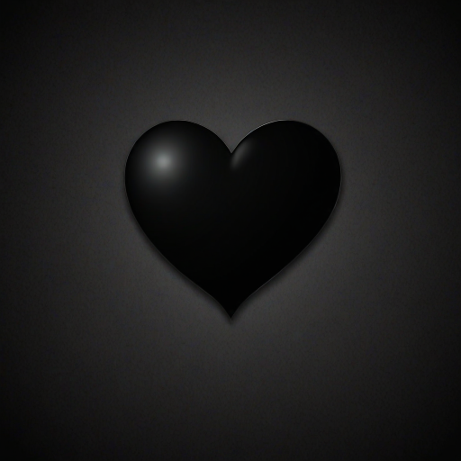 black heart background