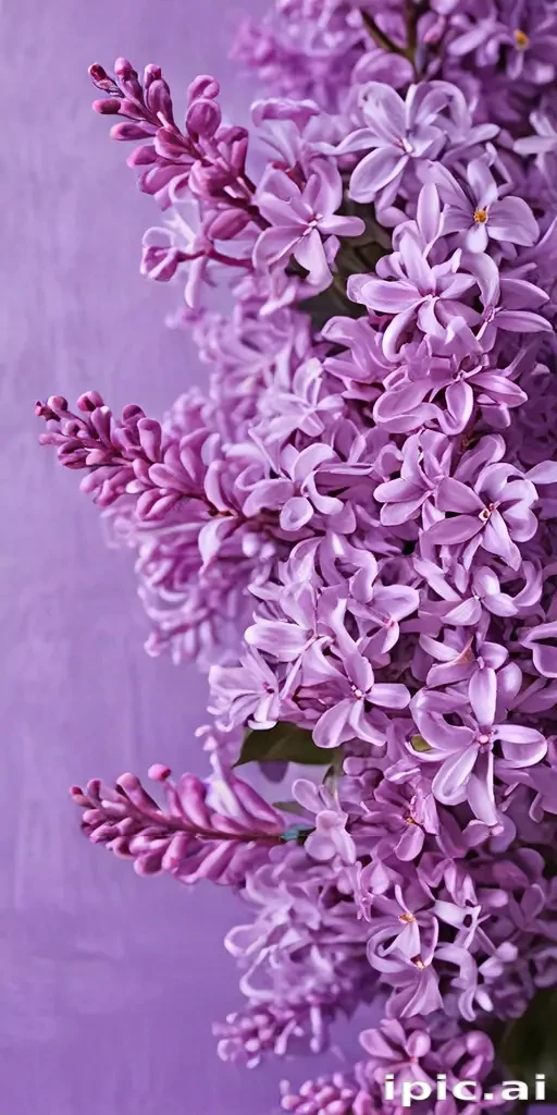 lilac background