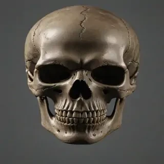 skull face png