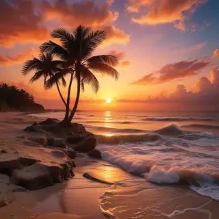 aesthetic wallpaper sunset
