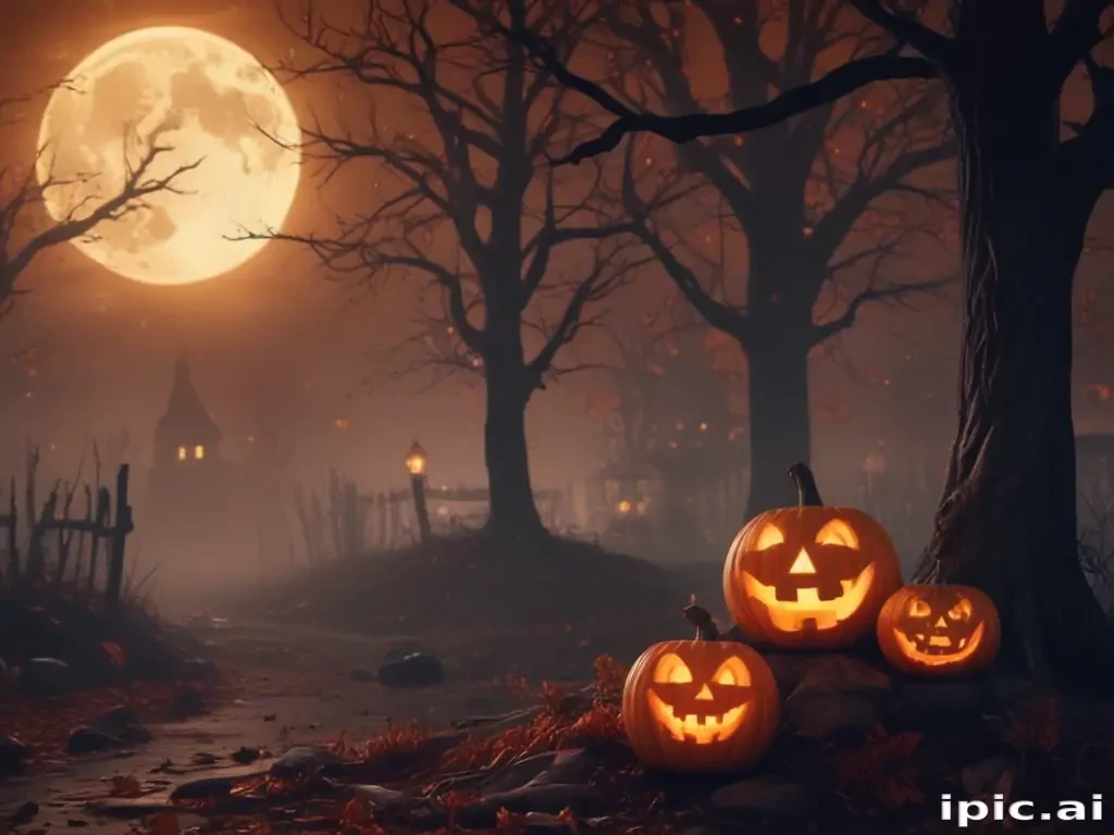 halloween aesthetic background