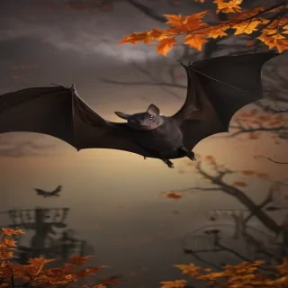pictures of halloween bats