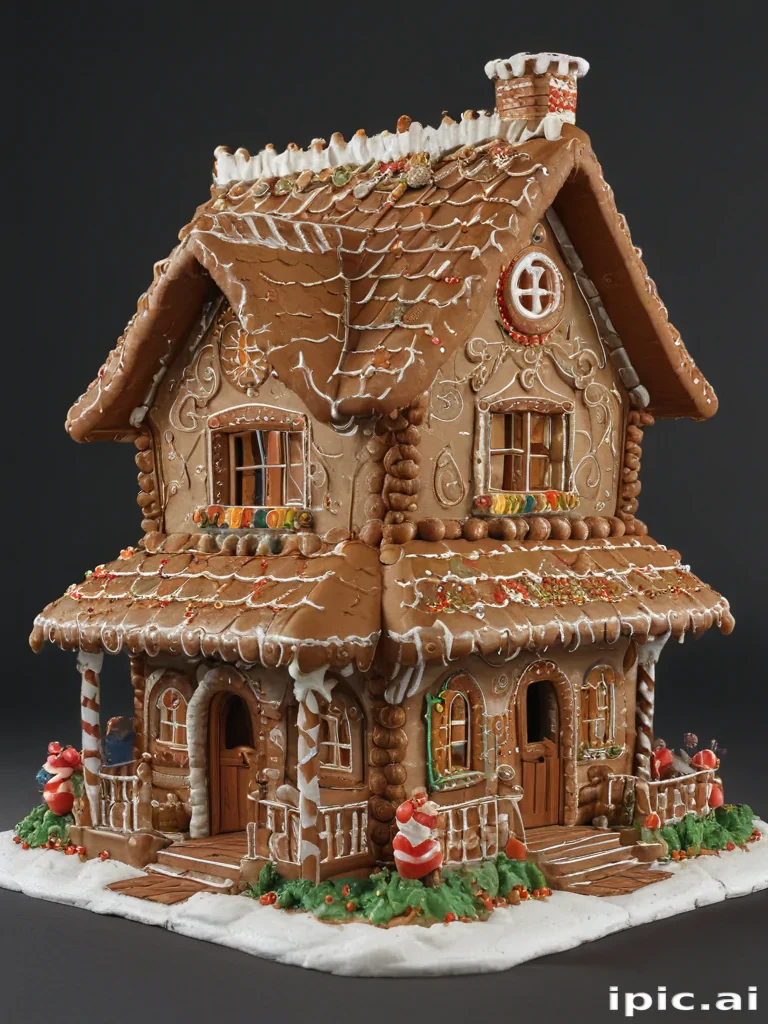 gingerbread house png