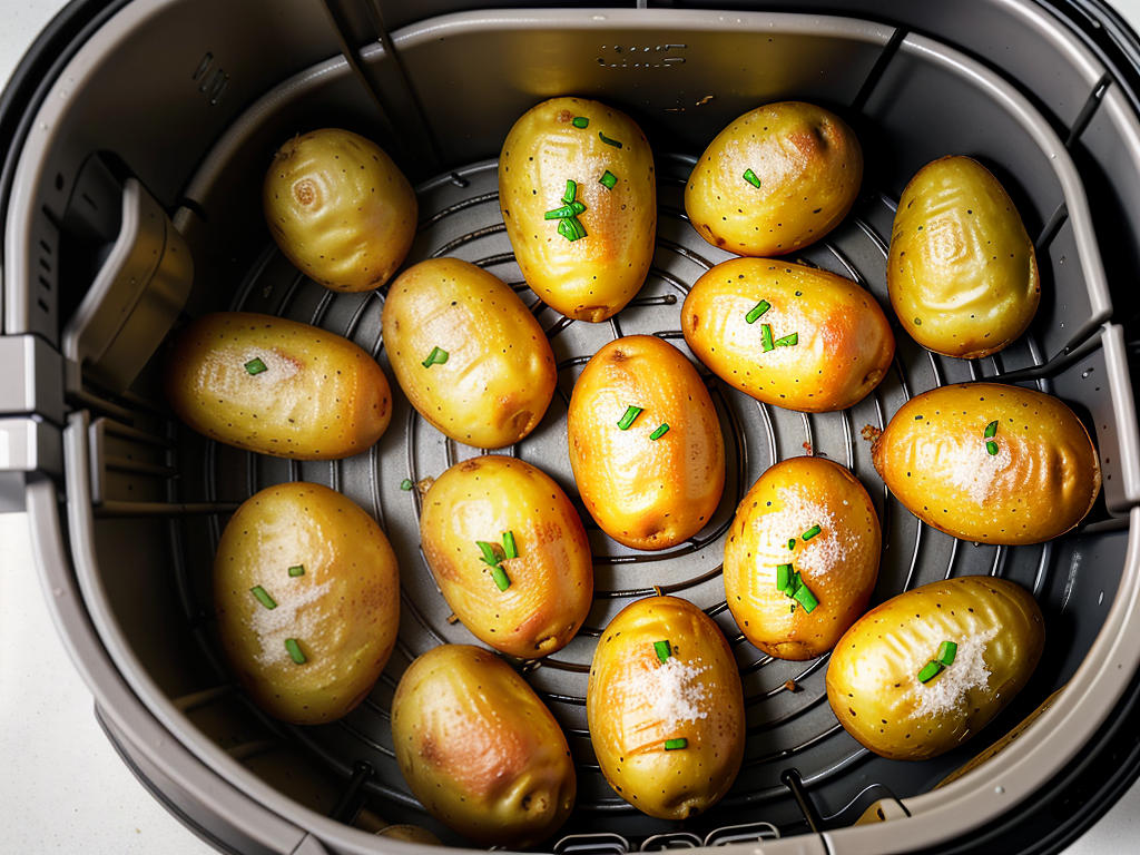 smash potatoes in air fryer