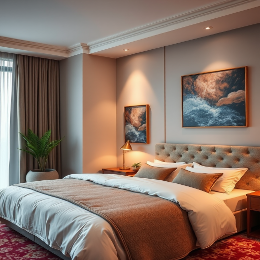 background of a bedroom