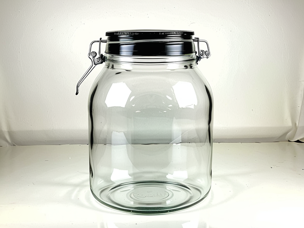1 gallon glass jar with airtight lid