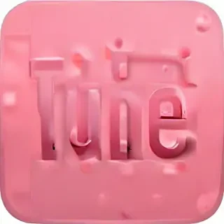 pink youtube logo