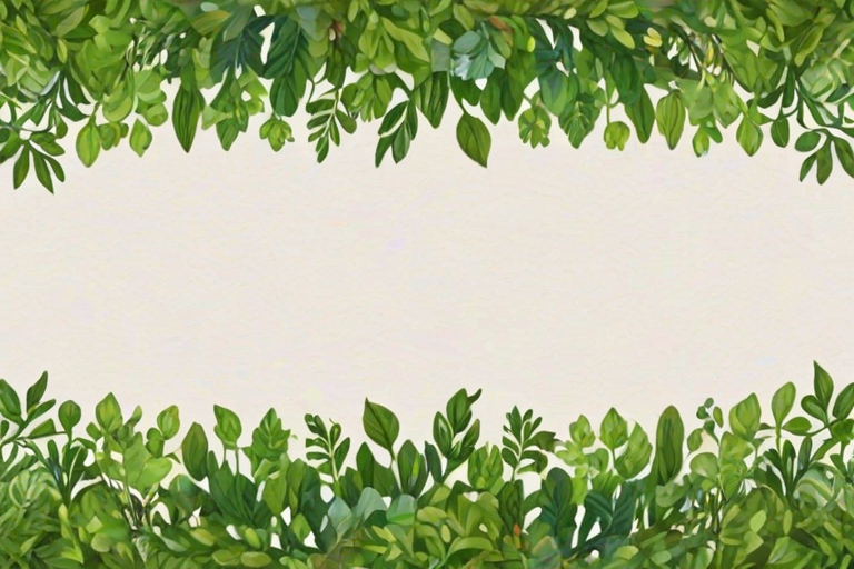 greenery border