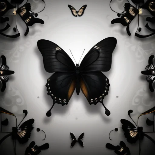 black butterfly wallpaper hd