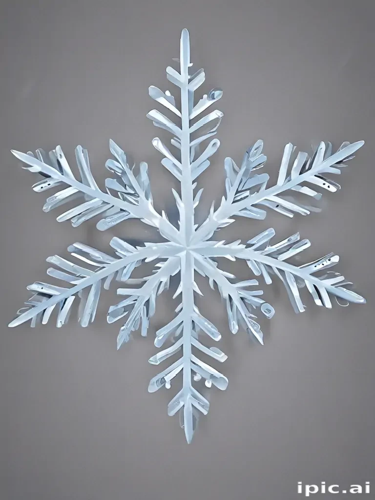 snowflake clipart transparent background