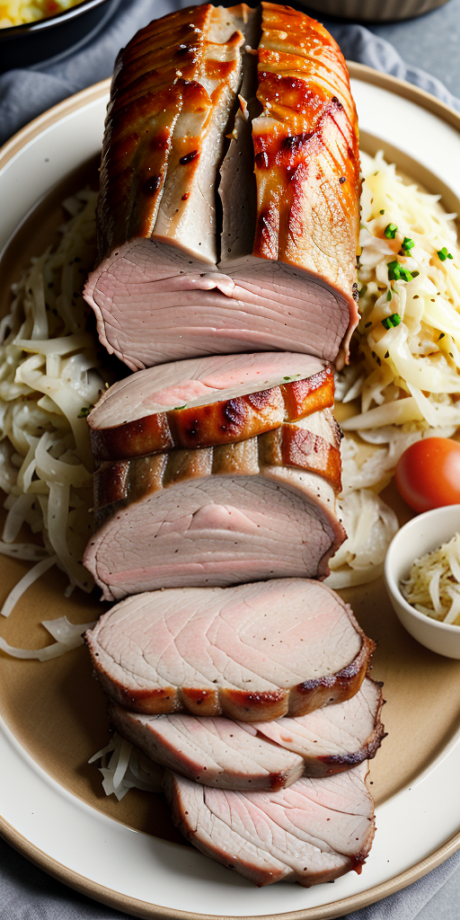 pioneer woman pork roast and sauerkraut