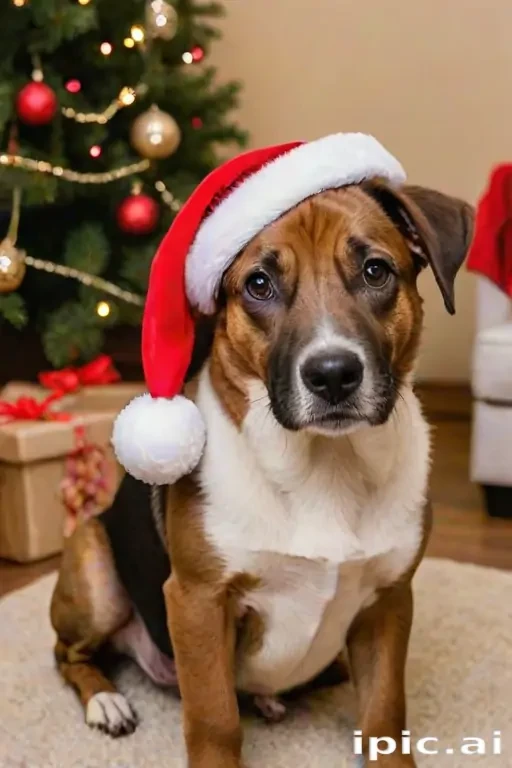 dog christmas photos