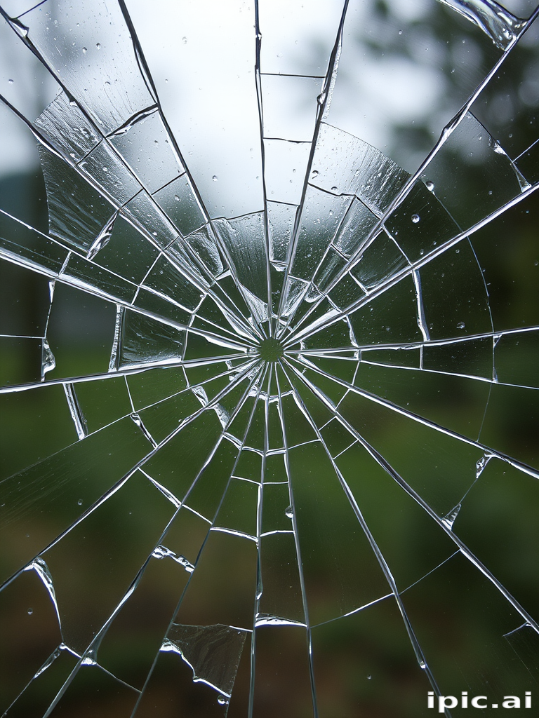wallpaper broken glass