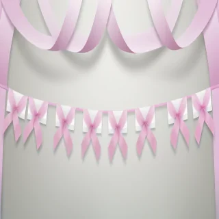 transparent ribbon banner