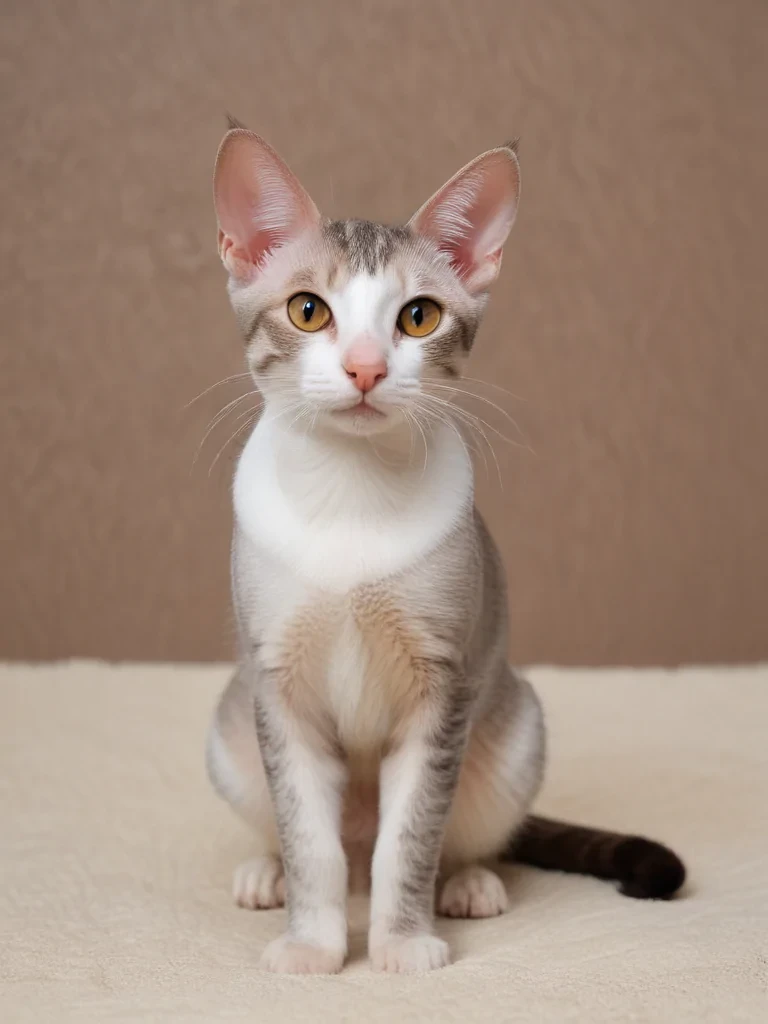 oriental bicolor cat breed