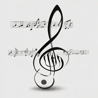 music notes png transparent