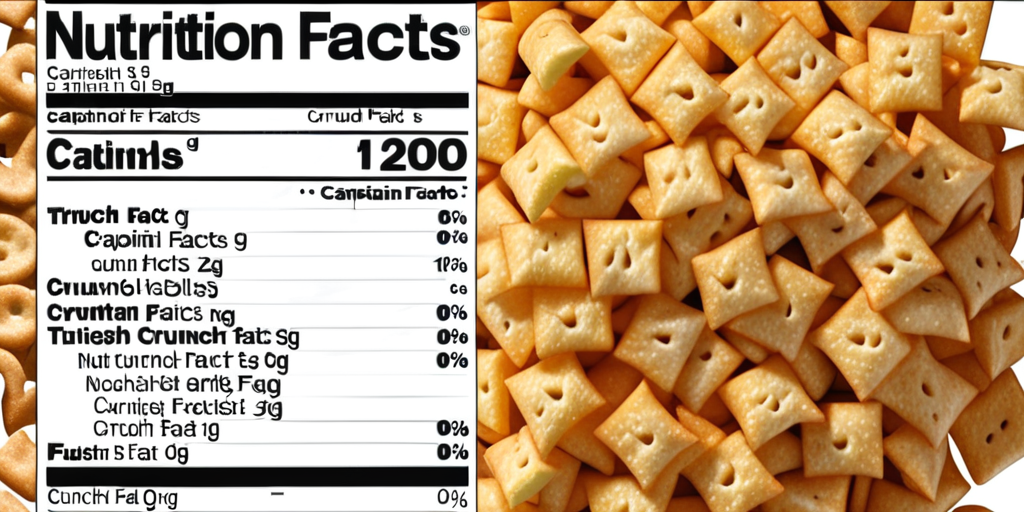 nutrition facts for captain crunch