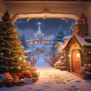 cartoon christmas backgrounds