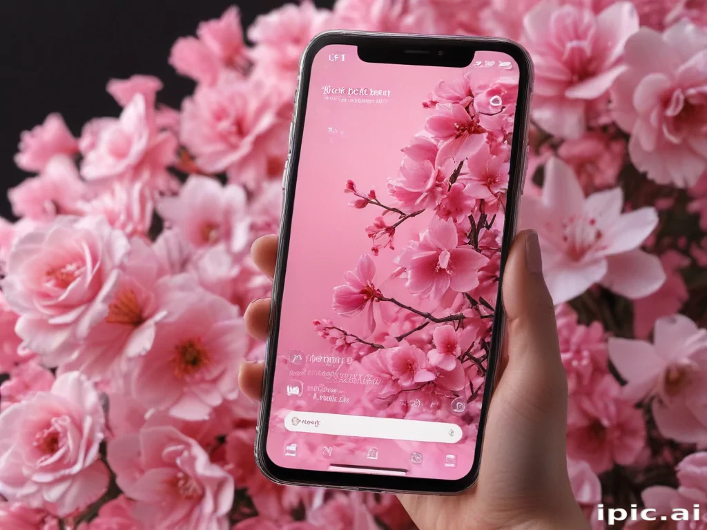pink aesthetic phone wallpaper