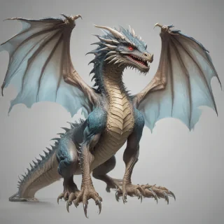 transparent dragon