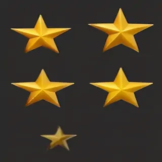 golden star png
