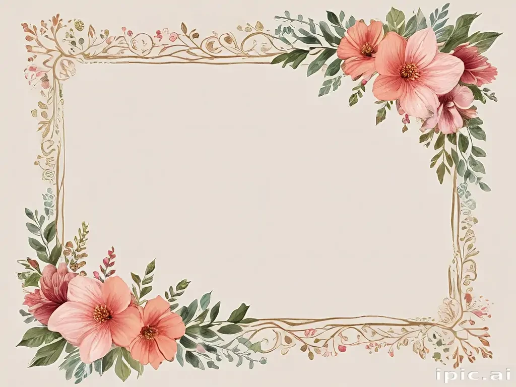 floral border png