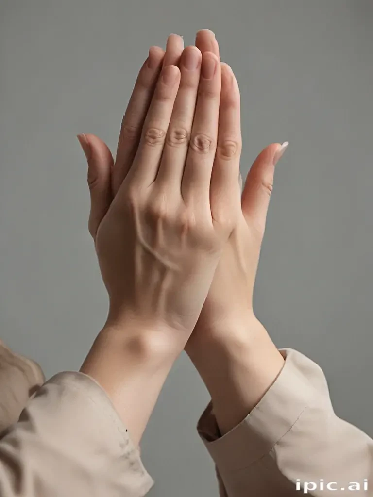 praying hands transparent background