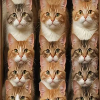 vintage cat images