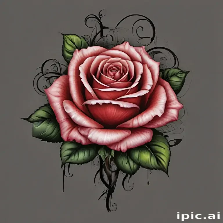 rose tattoo png
