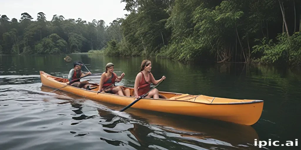 canoeing png