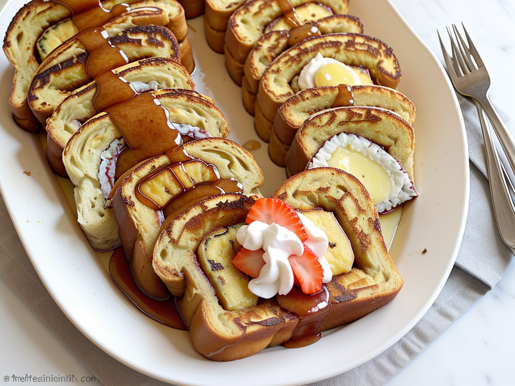 hawaiian roll french toast bake