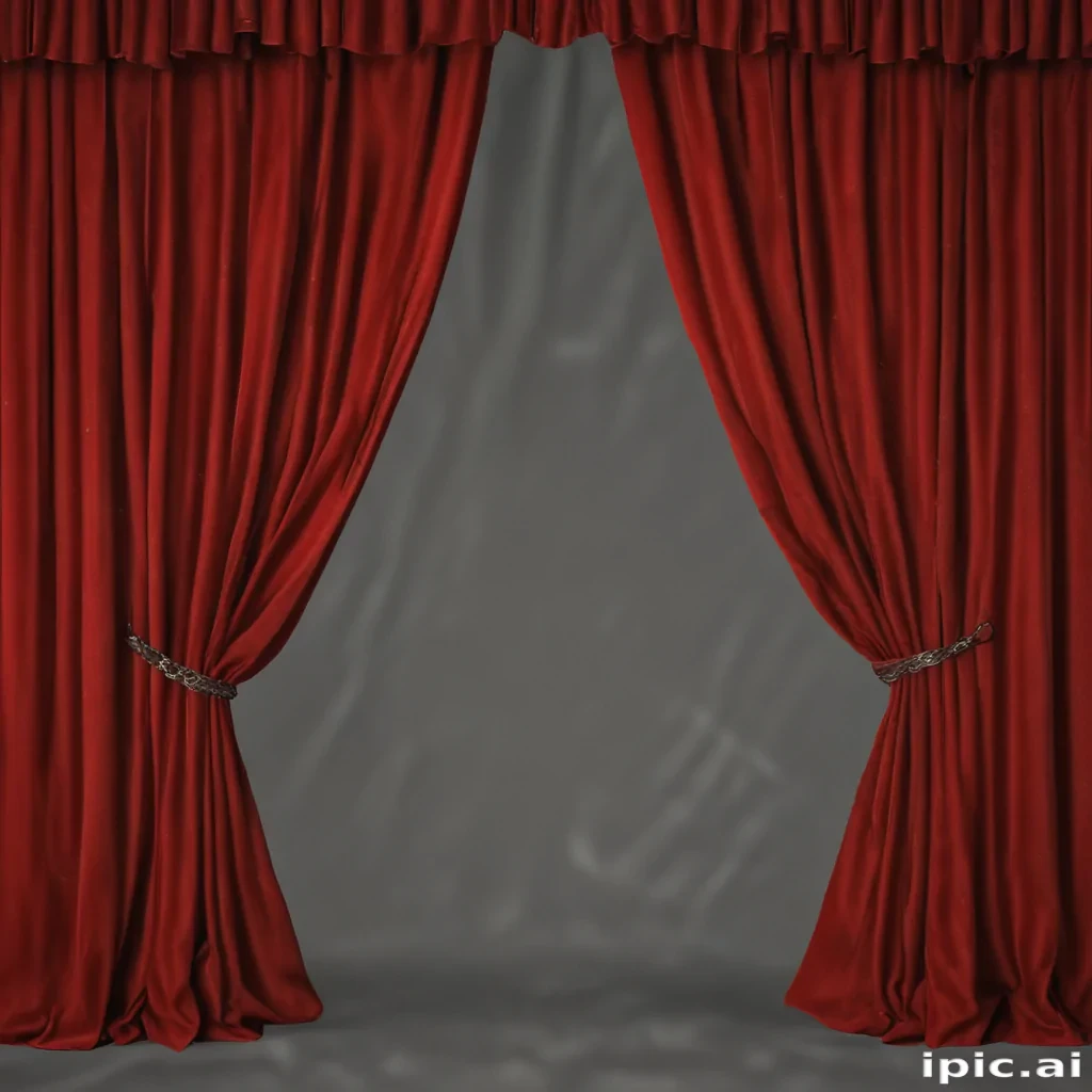 red curtain png