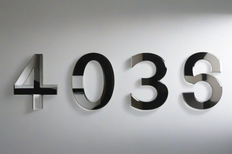 transparent numbers