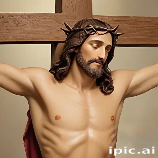 picture of jesus on cross