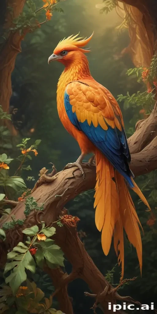 phoenix bird wallpaper
