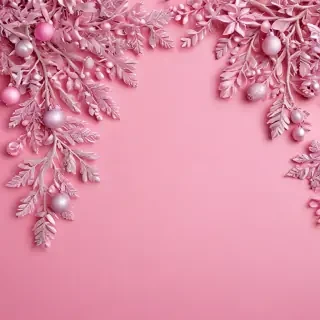 pink christmas background