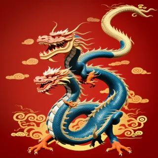 chinese dragon background