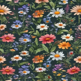 wildflowers transparent background