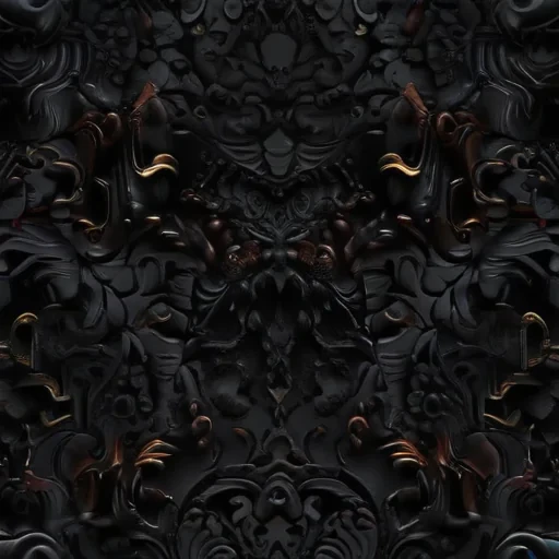black wallpaper for phone