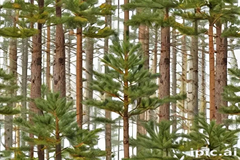 pine tree transparent