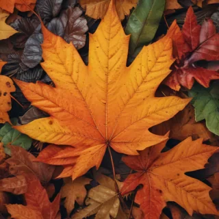 autumn leaves iphone wallpaper
