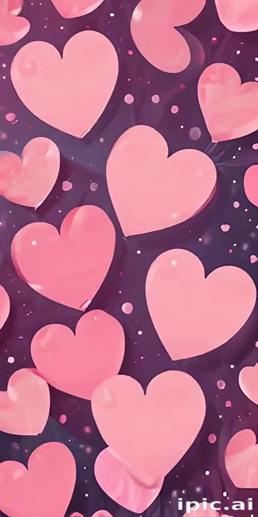 cute heart background